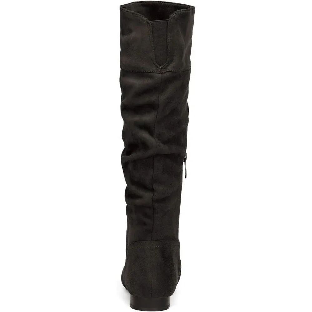 Women's Knee High Pull On Fall Weather Winter Boots